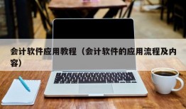 会计软件应用教程（会计软件的应用流程及内容）