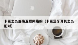 卡豆怎么连接互联网络的（卡豆蓝牙耳机怎么配对）