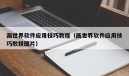 画世界软件应用技巧教程（画世界软件应用技巧教程图片）