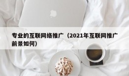 专业的互联网络推广（2021年互联网推广前景如何）