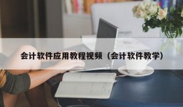 会计软件应用教程视频（会计软件教学）