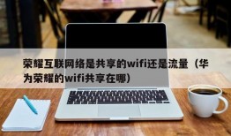 荣耀互联网络是共享的wifi还是流量（华为荣耀的wifi共享在哪）