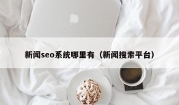 新闻seo系统哪里有（新闻搜索平台）