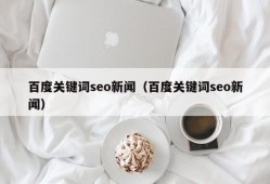 百度关键词seo新闻（百度关键词seo新闻）
