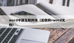 word中国互联网络（互联网+word文档）