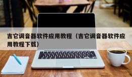 吉它调音器软件应用教程（吉它调音器软件应用教程下载）