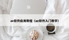 ae软件应用教程（ae软件入门教学）